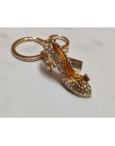 Bomboniera portachiavi scarpetta oro argento